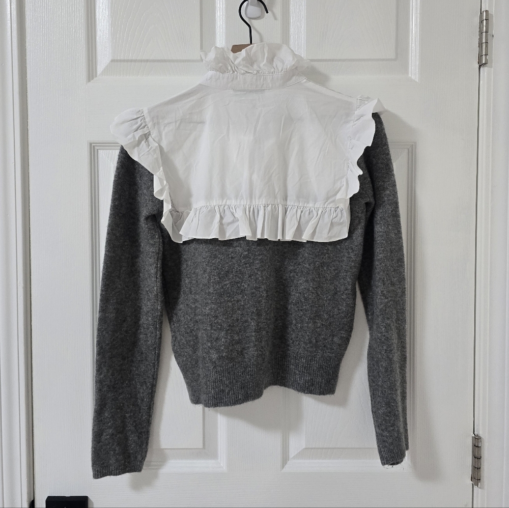 Zara Combination Knit Sweater Top Size  M - Picture 7 of 8